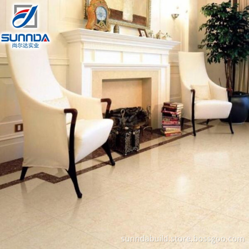 white full polished porcelain floor tiles half body 600x600